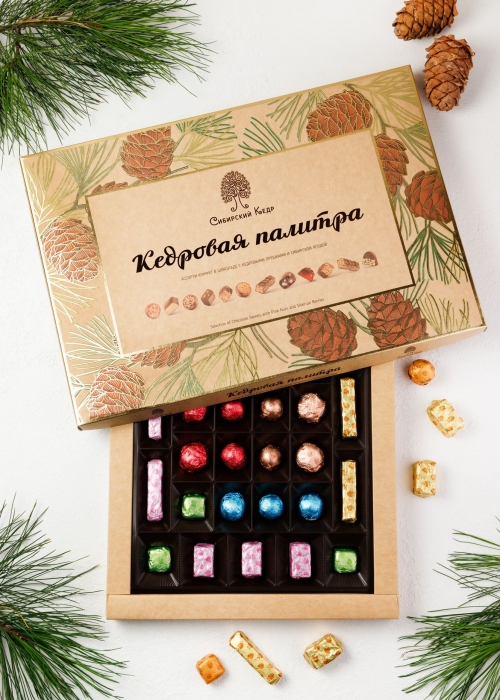 Набор конфет «Кедровая палитра», 470 г