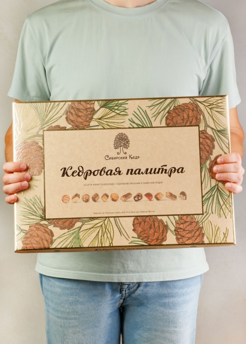 Набор конфет «Кедровая палитра», 470 г