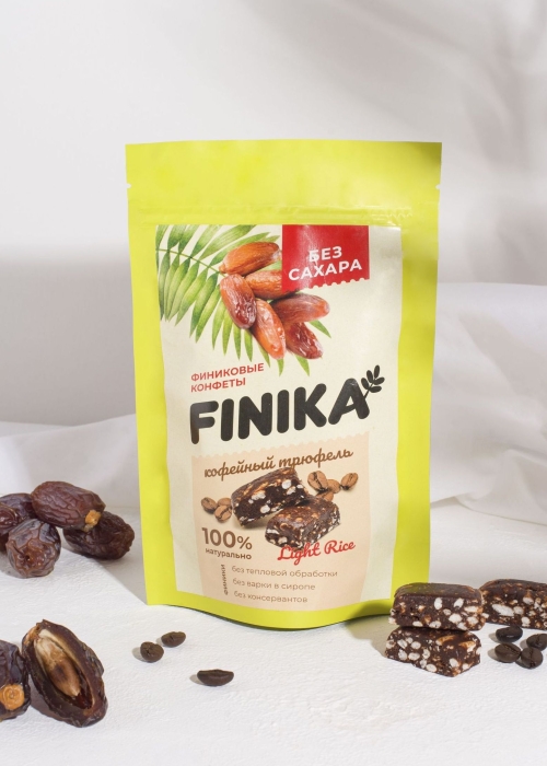 Финиковые конфеты ‎Finika‎ кофейный трюфель, 150 г