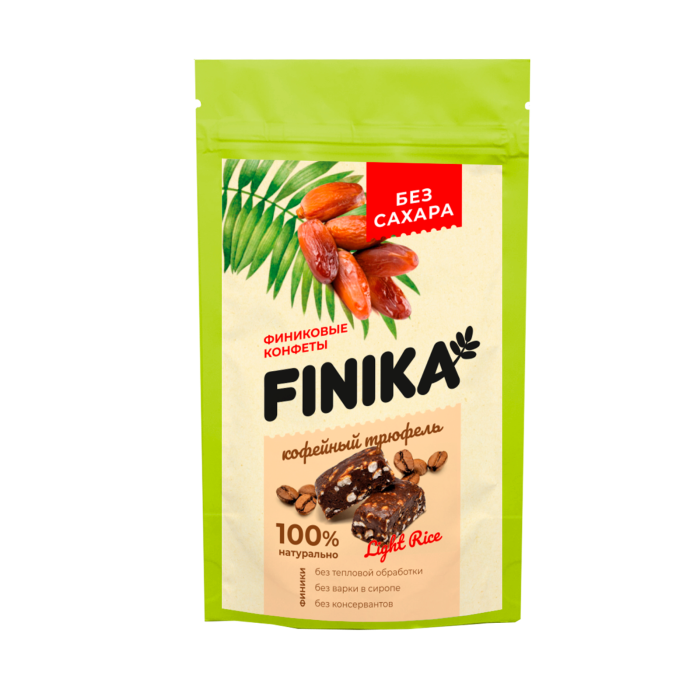 Финиковые конфеты  ‎Finika‎ кофейный трюфель, 100 г