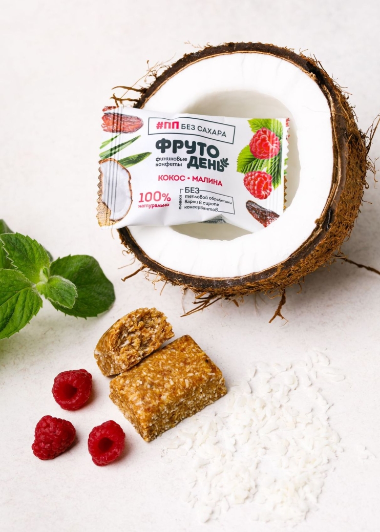 Финиковые конфеты Фрутодень ассорти, 450 г