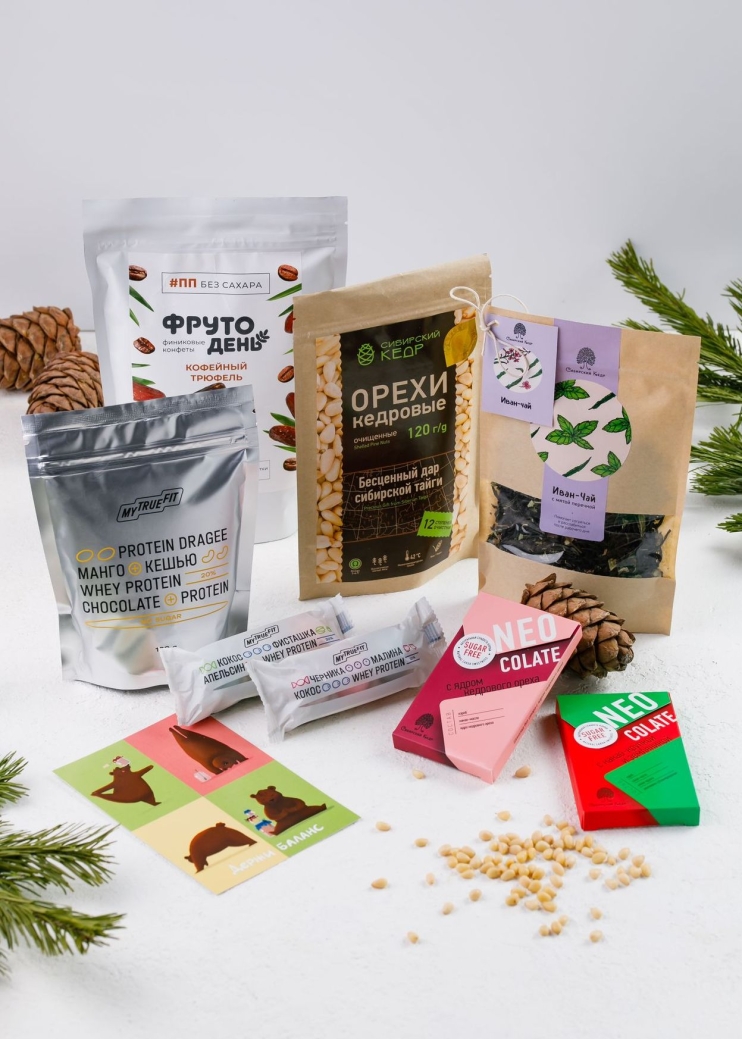 Подарочный набор «Фитнес», 540 г