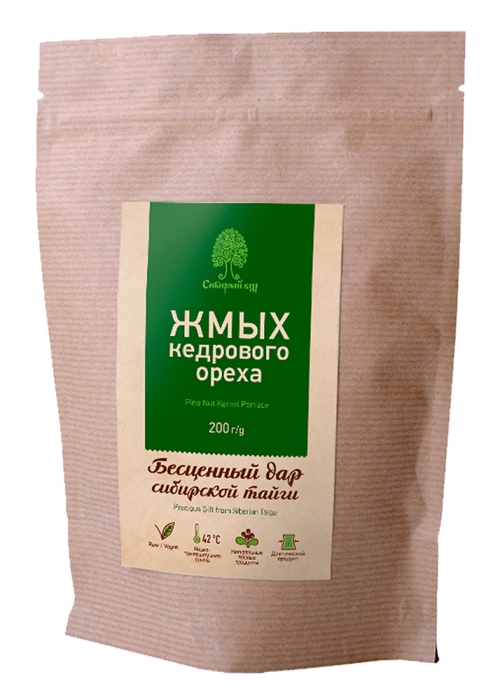 ★ Москва ★ Жмых кедрового ореха, 200 г