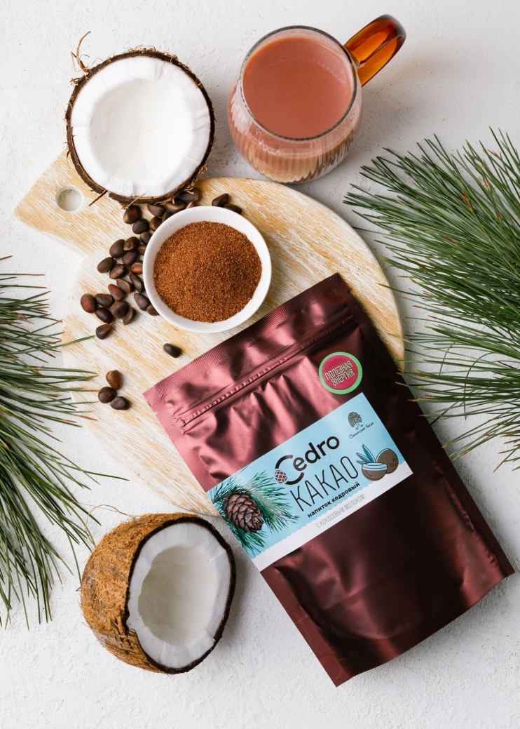 ★ Москва ★ Кедровый напиток с кокосовым молоком, 120 г