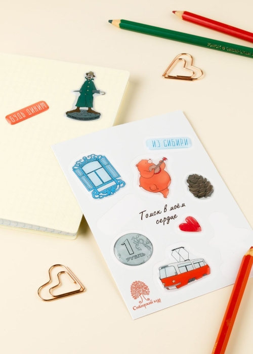 Стикерпак «‎Томск»