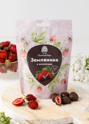 Земляника в шоколаде, 100 г