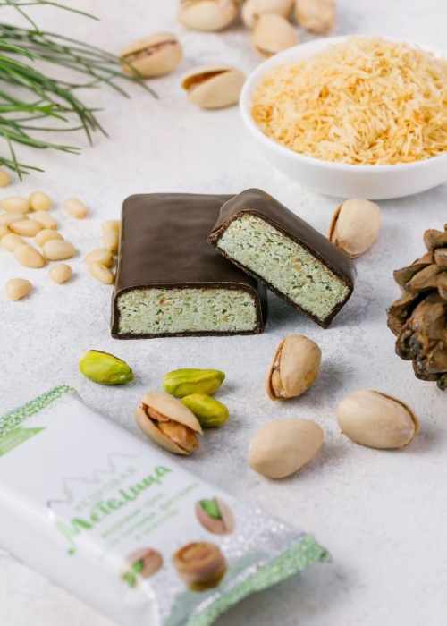 ★ Батончик «Кедровая метелица» с фисташкой, 40 г