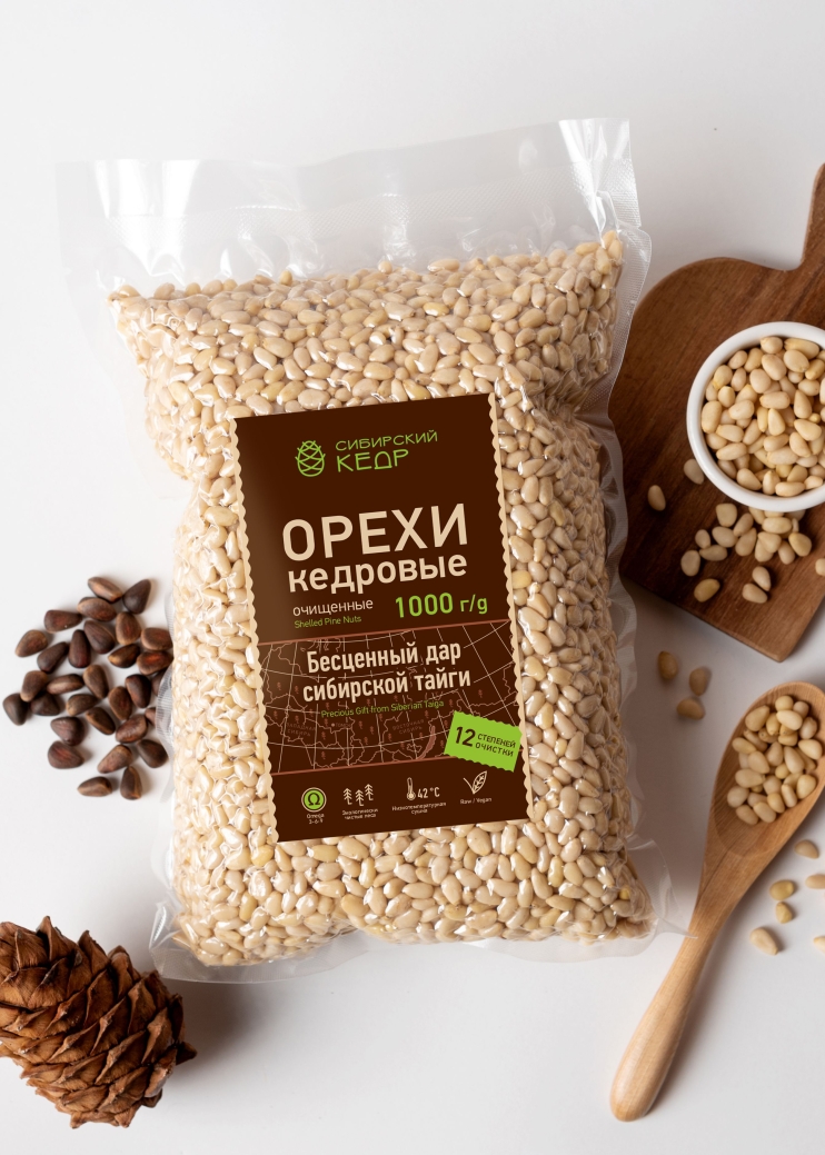 Ядро кедрового ореха, 1 кг