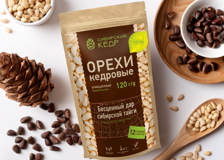 Ядро кедрового ореха, 120 г