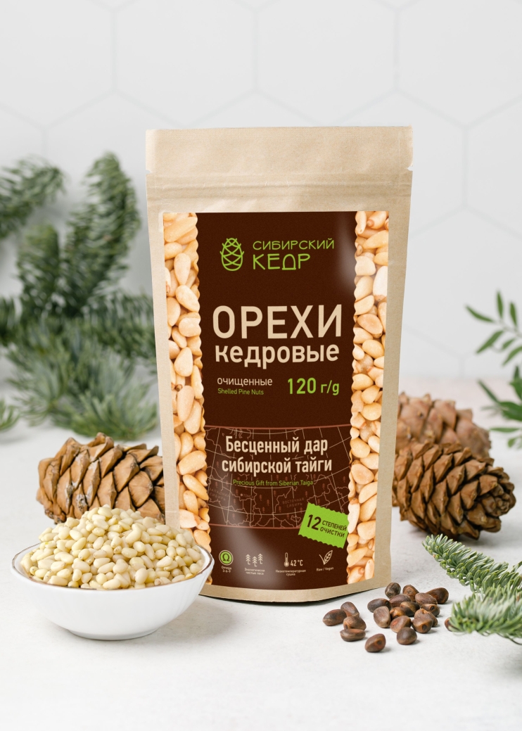 Ядро кедрового ореха, 120 г