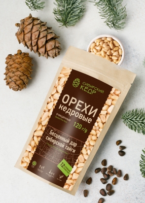 Ядро кедрового ореха, 120 г