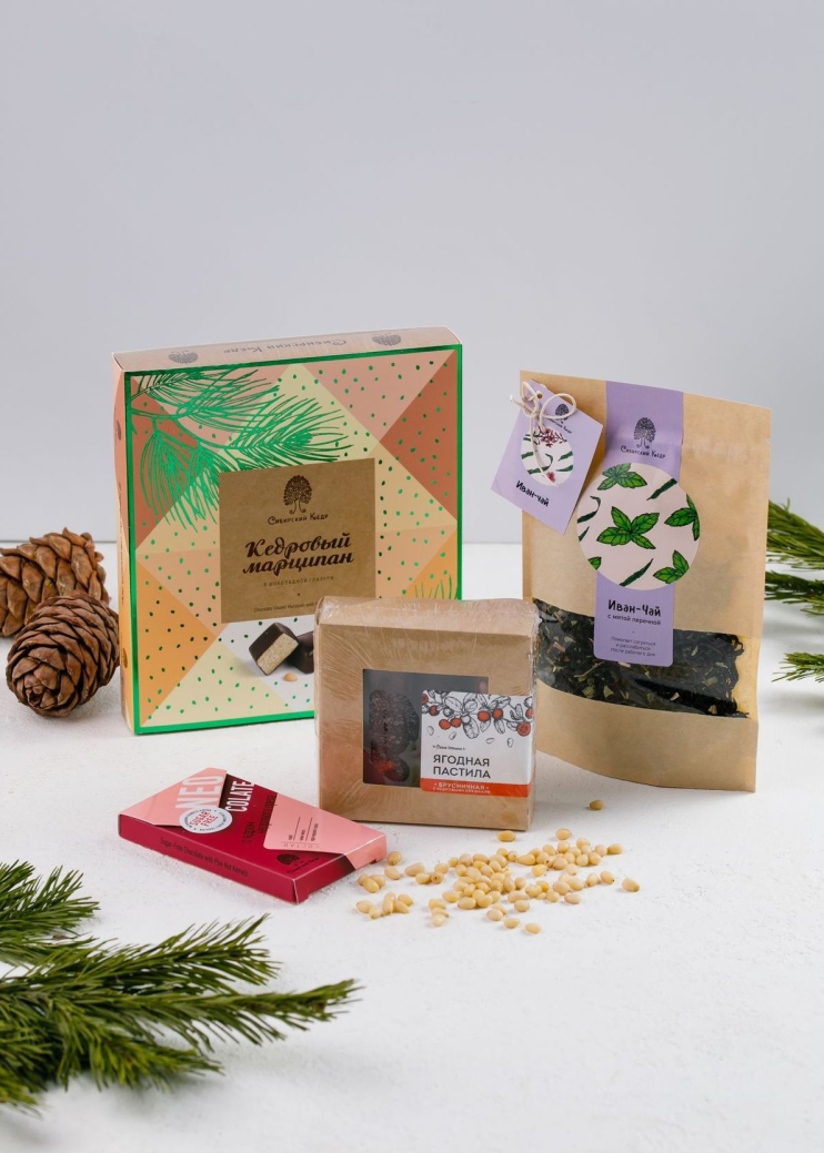 Подарочный набор «Кедровая любовь», 340 г