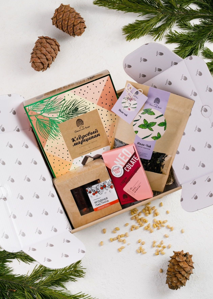 Подарочный набор «Кедровая любовь», 340 г